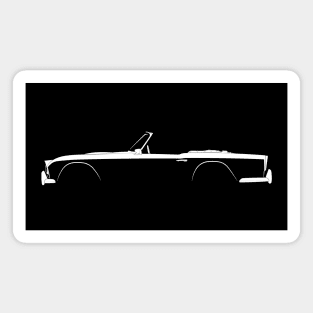 Triumph TR4 Silhouette Magnet